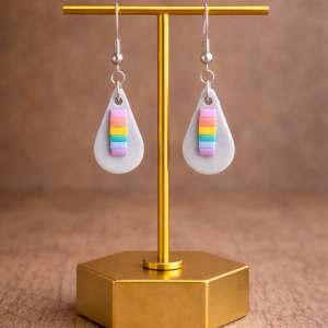 Rainbow Drop Earrings